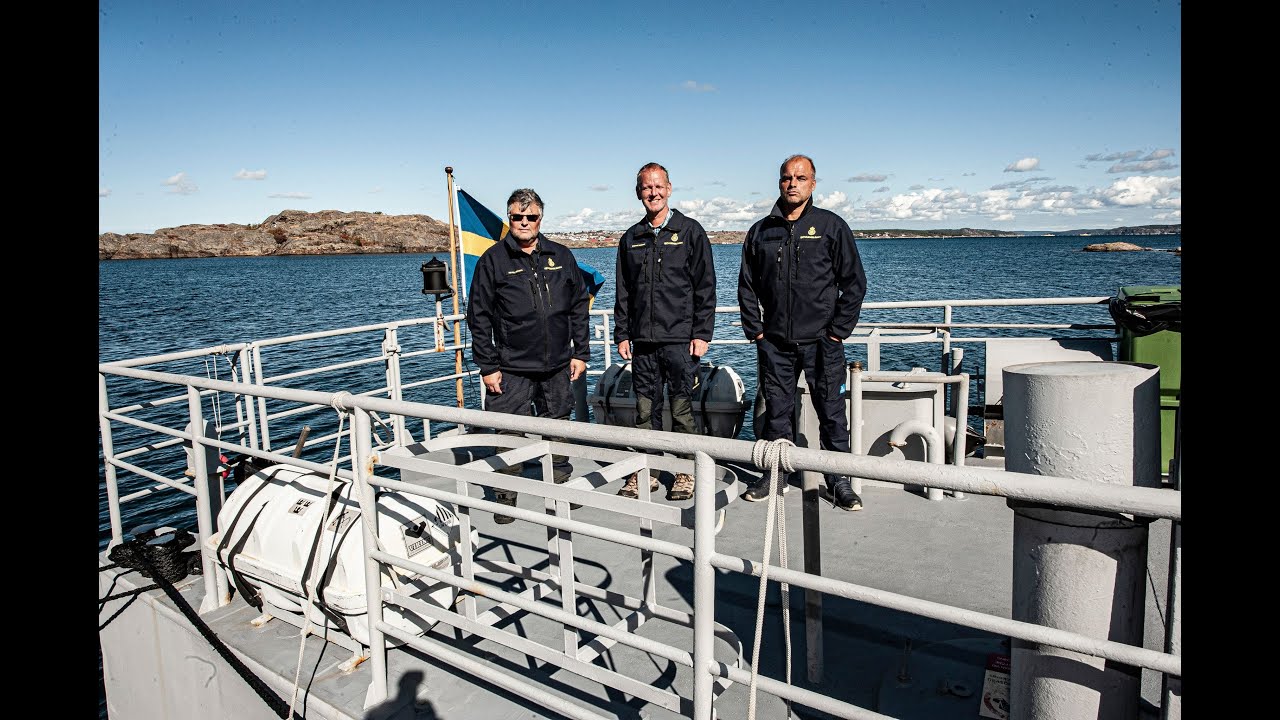 Samverkansövning kring oljesanering på Skaftö