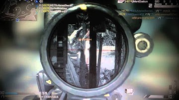 Call of Duty: Ghosts USR Sniper Gameplay TDM on Whiteout