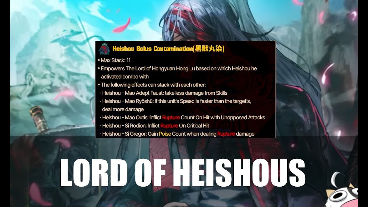 [Limbus Company] The Lord Of Hong Yuan Hong Lu Kit Review