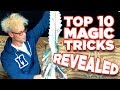 10 EASY Magic Tricks To IMPRESS Your Friends REVEALED!