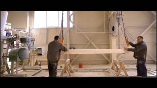 Glulam Beams Production Gl30c Gl30h Glulam Manufacturing In Estonia