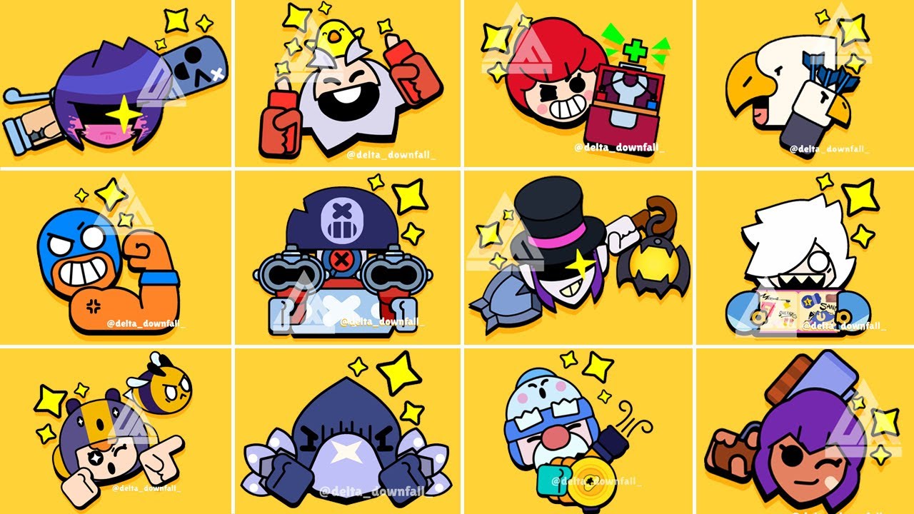 If Every Brawler Had A Special Pin Brawl Stars Cute766 - brawl stars angry pin