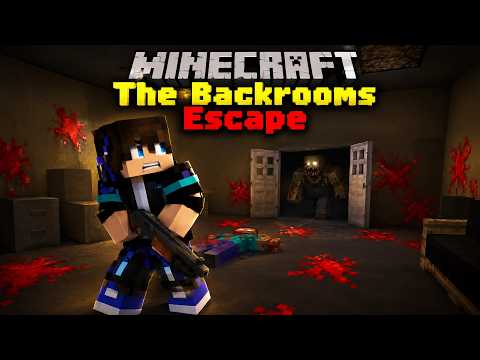 GLOOMY BACKROOMS WAREHOUSE LEVEL | Minecraft: The Backrooms Escape #2