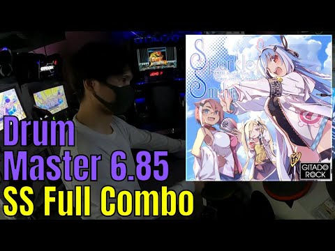 [GITADORA HIGH-VOLTAGE] Sparkle Smilin' -GITADORA EDITION- Master Drum 6.85 SS Full Combo