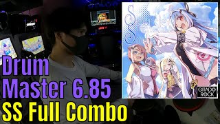 [GITADORA HIGH-VOLTAGE] Sparkle Smilin' -GITADORA EDITION- Master Drum 6.85 SS Full Combo