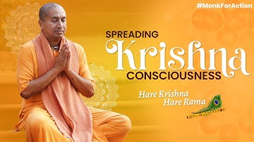 Spreading KRISHNA Consciousness | Chanting HARE KRISHNA Mahamantra | Gaurangadas Official