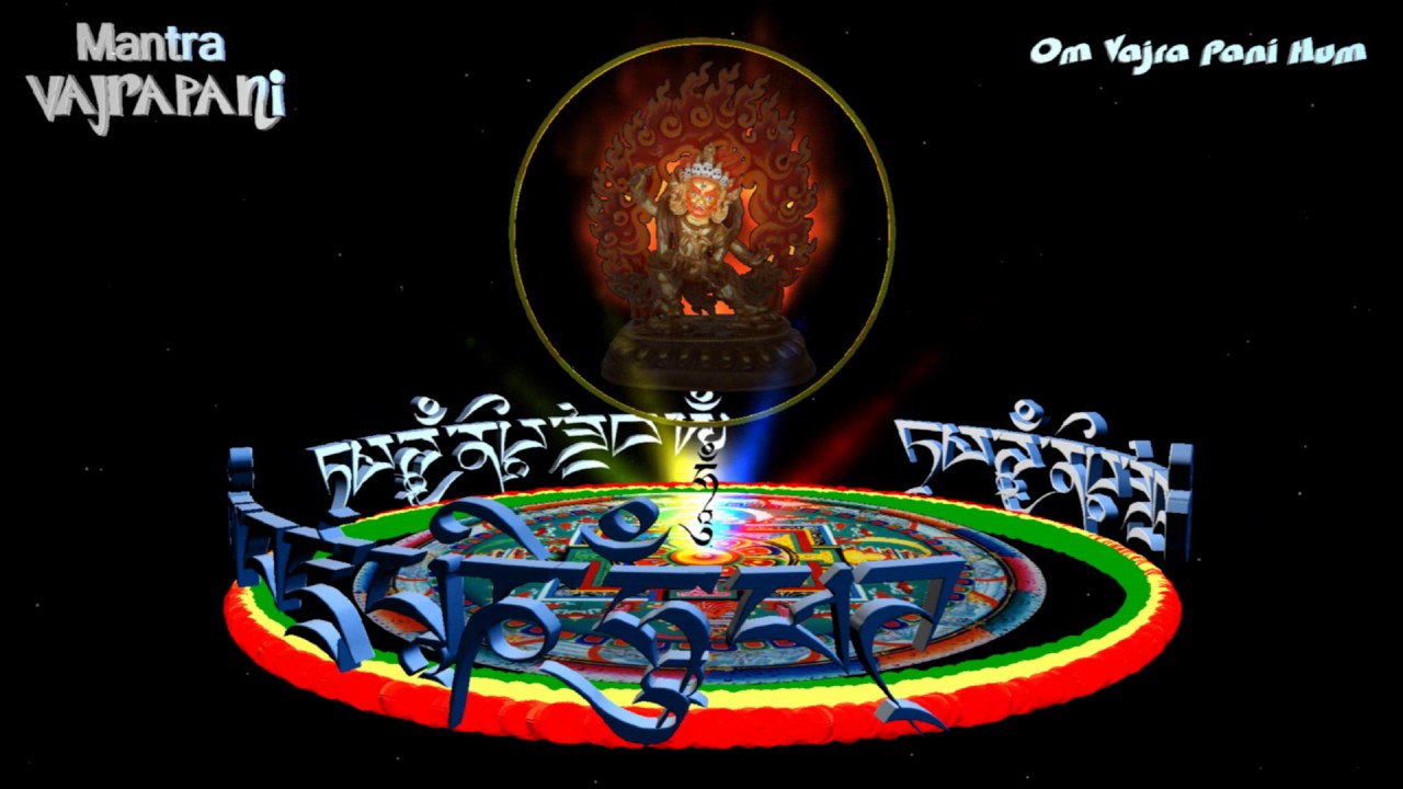 Vajrapani Mantra - Om Vajrapani Hum - Kim Cang Thủ Tâm Chú_Xoay