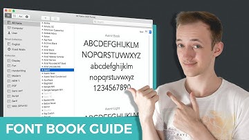 In-depth guide to Font Book - Organizing Fonts