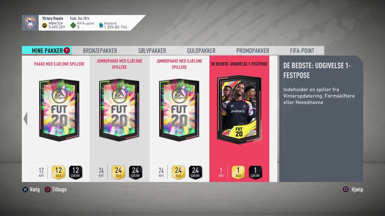 FIFA 20 [ Party bag SBC ]