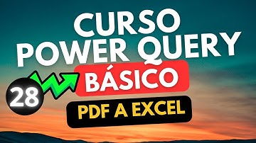 ✅ COMO CONVERTIR PDF A #excel - PASAR PDF A EXCEL con #powerquery