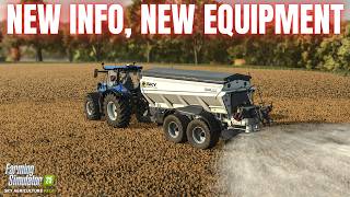 NEW INFO ABOUT NEW EQUIPMENT! - Sky Agriculture Pack - Farming Simulator 25