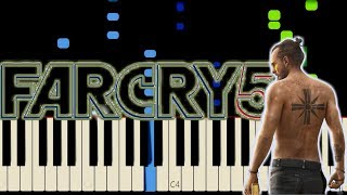 FAR CRY 5 OST - NOW HE'S OUR FATHER [Piano Tutorial by Anny_piano] (Synthesia) + sheets and midi