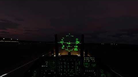 DCS F16 Viper Landing