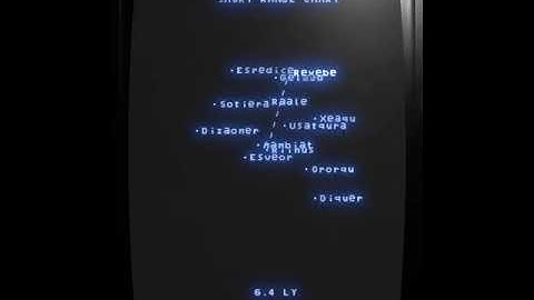 Elite for the Vectrex (WIP): Maintenance