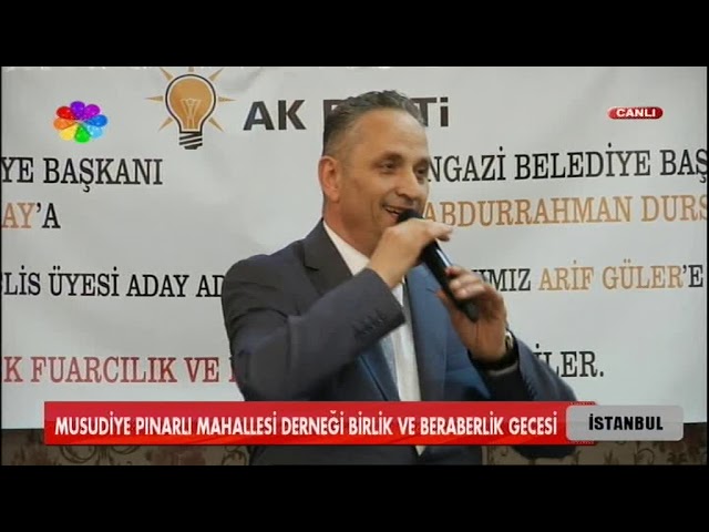 15/02/2019 MESUDİYE PINARLI MAHALLESİ DERNEĞİ BİRLİK VE BERABERLİK GECESİ