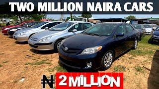 BUDGET FRIENDLY CARS AT TWO MILLION NAIRA MARK || NIGER MINNA, NIGERIA