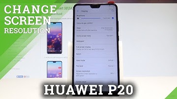 How to Change Screen Resolution in HUAWEI P20 - Set Up Display Resolution |HardReset.Info