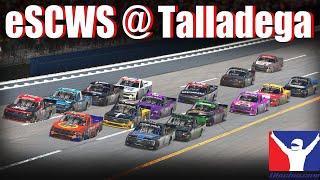 eStockCar World Series Race 7 | NASCAR Craftsman Trucks @ Talladega Superspeedway | iRacing