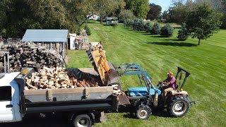 Full cord of quality firewood delivered