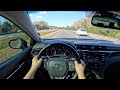 2019 Toyota Camry XSE V6 - POV Test Drive | 0-60
