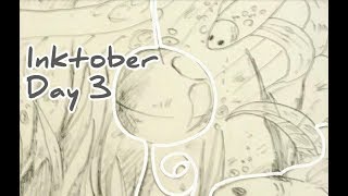 Inktober 2019 Day 3 Art: Bait