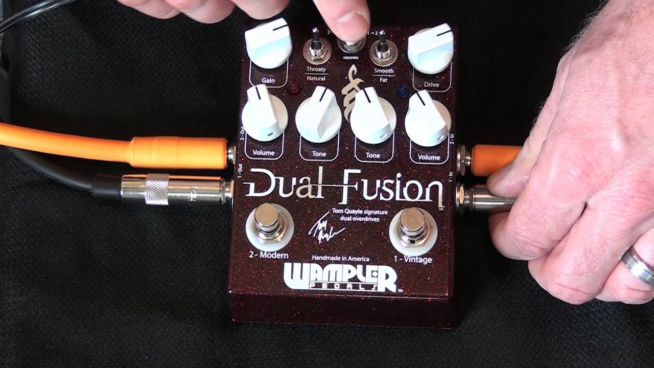 Wampler dual fusion