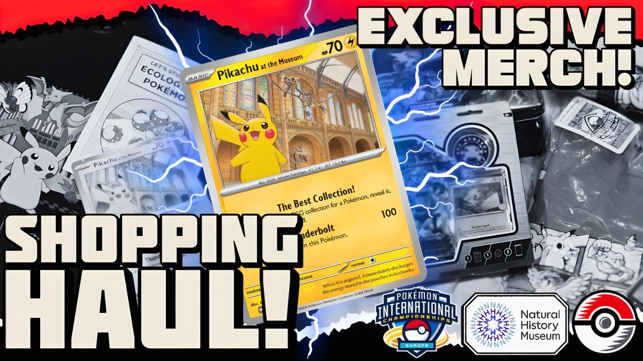 Shopping Haul! EUIC - Pokémon Center - Natural History Museum!