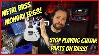 💥Stop following the Guitar Parts! - Find the Bassline under any riff! (Metal Bass Monday Ep.68)