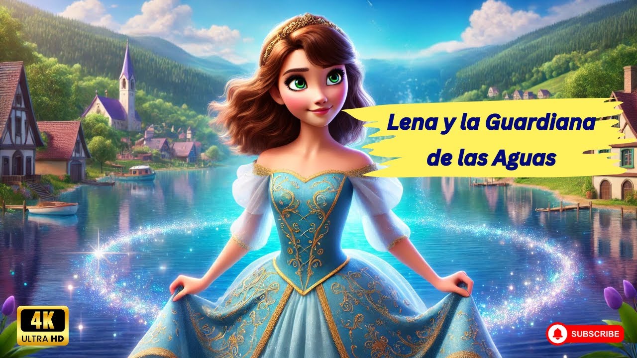 💧 Lena y la guardiana de las aguas: ¡un cuento mágico sobre el ahorro