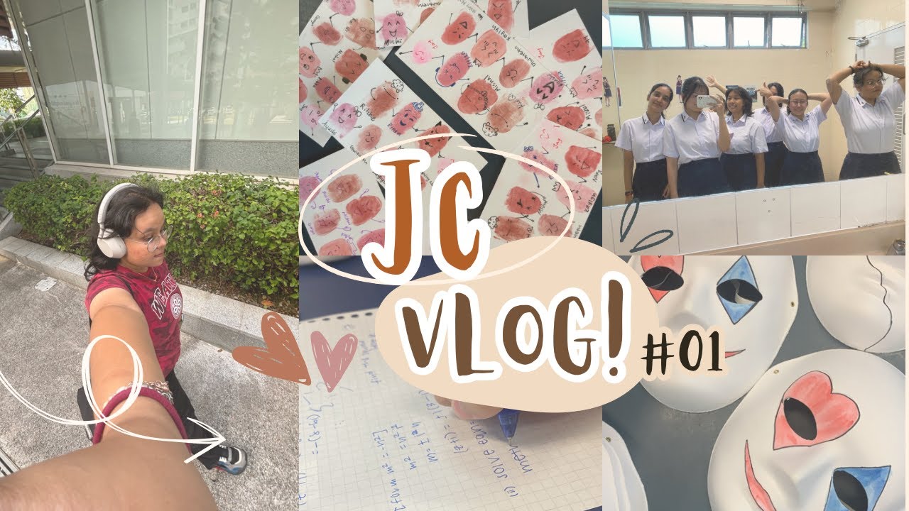 week in my life (JC edition) 📚🍜🛏️