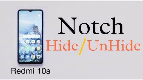 redmi hide notch| redmi note 10a notch hide| redmi 10a notch hide|redmi 10c hide notch