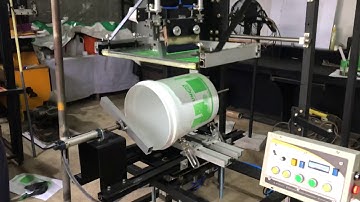 Ink Bucket Screen Printing Machine (test)