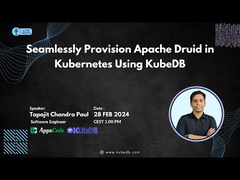 Seamlessly Provision Apache Druid in Kubernetes Using KubeDB