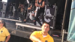 Asking Alexandria- Not the American Average (LIVE at Vans Warped Tour 2015 in SLC)