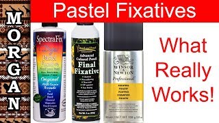 PASTEL FIXATIVE Spray review - soft pastel : pastel pencil @wildlifeartjm screenshot 5