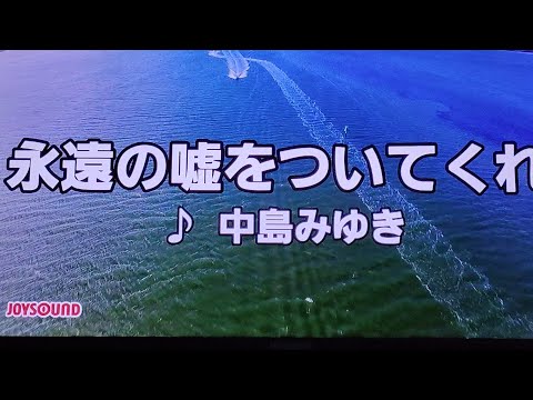 【中島みゆき特集】　永遠の嘘をついてくれ　中島みゆき　1996　~cover　♪AKIRA