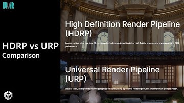 Unity - HDRP vs URP 2022 LTS