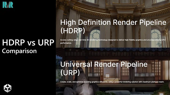 Unity - HDRP vs URP 2022 LTS