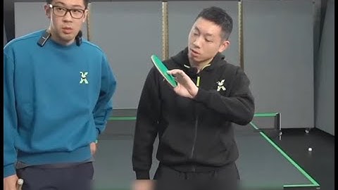 [table tennis]World Champion Xu xin talk about drop short and penhold grip(reupload)