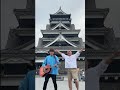 熊本城の前で歌ってみた🏯