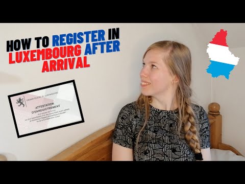 How to register after arrival to Luxembourg | Residency in Luxembourg | After arrival | Register Lux