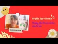 Cô giáo dạy vẽ tranh | Hướng dẫn tô màu vẽ hoa cẩm tú cầu