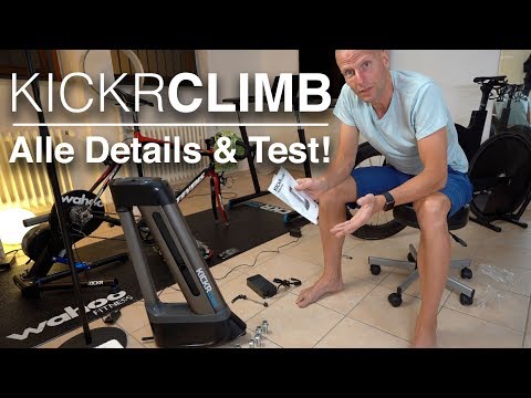 Test + Anleitung Wahoo Kickr Climb: Unboxing, Pairing & Installation & erste Zwift-Fahrt