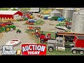 FARM AUCTION | OVER 200 EQUIPMENT | FARM CORPORATION BOUGHT EVERYTHING  (ROLEPLAY) FS19