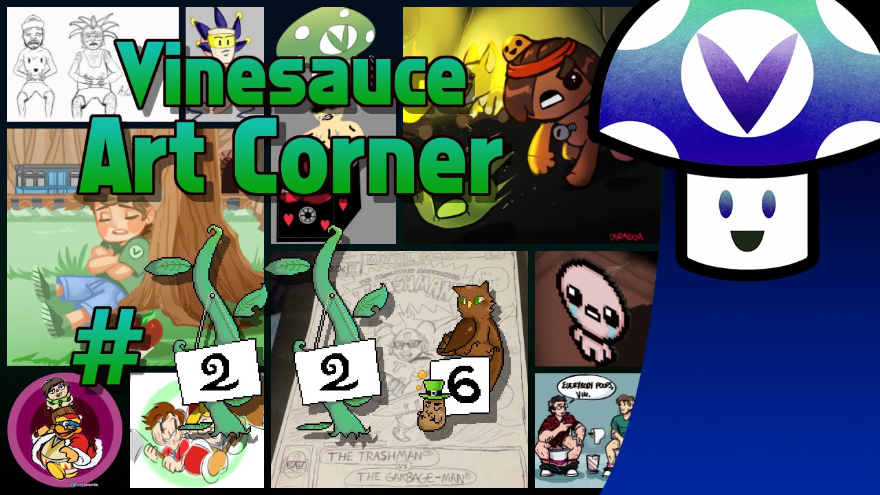 [Vinebooru] Vinny & Mike Vinesauce Art Corner (part 226) YouTube