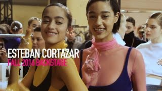 Get the Supermodel Look: Esteban Cortazar Fall 2016 Backstage ft Peter Gray | MODTV