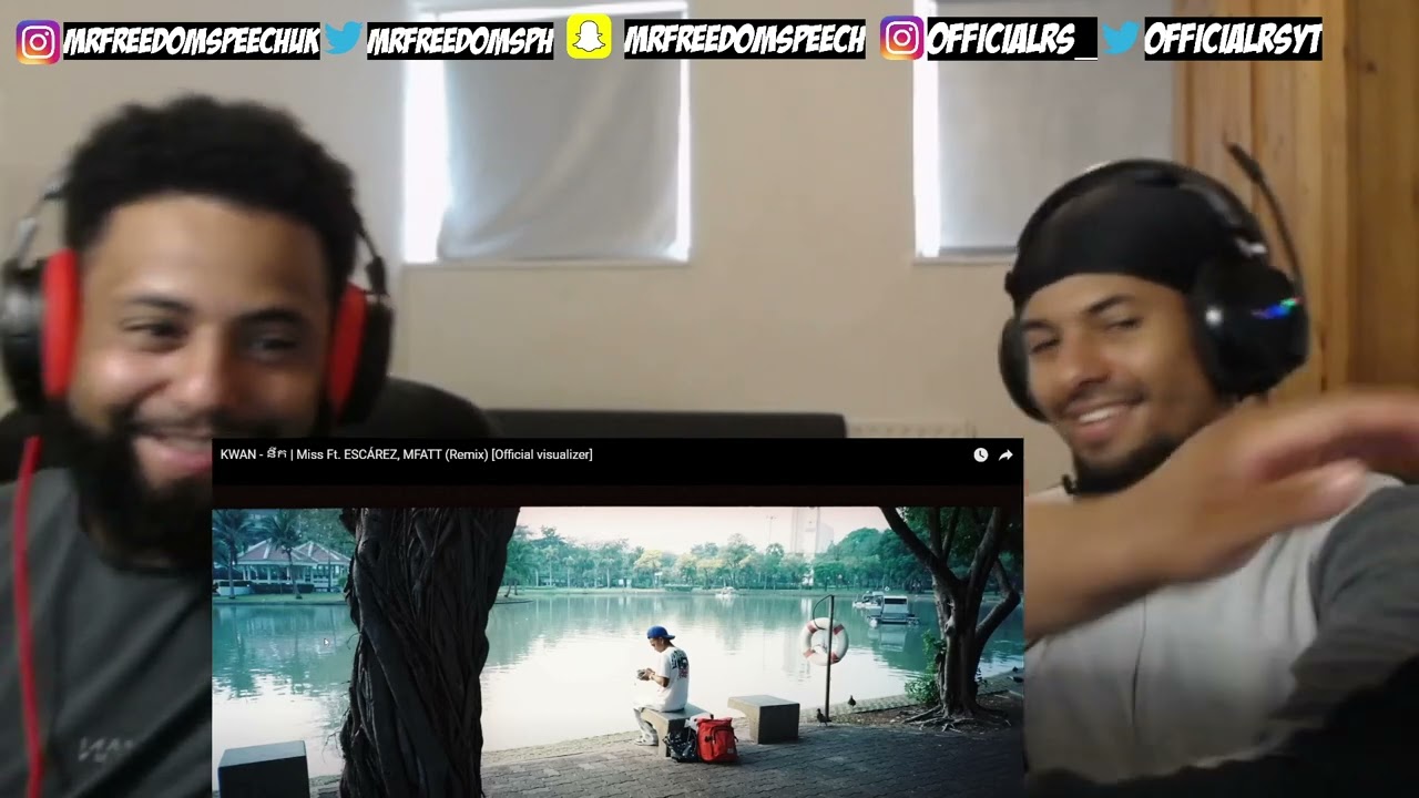 Perfect Remix Another level of talent 🔥 *UK🇬🇧REACTION* 🇰🇭 KWAN Ft ESCÁREZ,MFATT - នឹក | Miss(Remix)