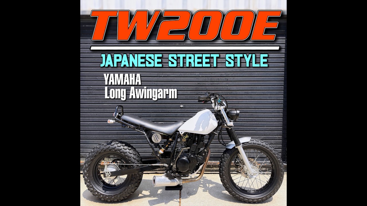 ヤフオク ヤマハ TW200E エンジン始動動画 - YouTube