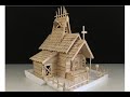 Building Popsicle Stick House