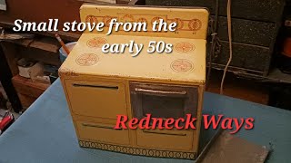 Rust removed from vintage toy stove [Redneck Ways]